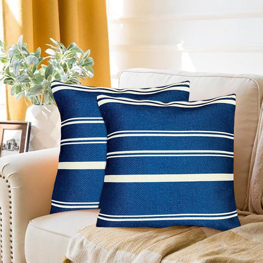 Blue Cushion Cover 18"x18" (Pack of 2)