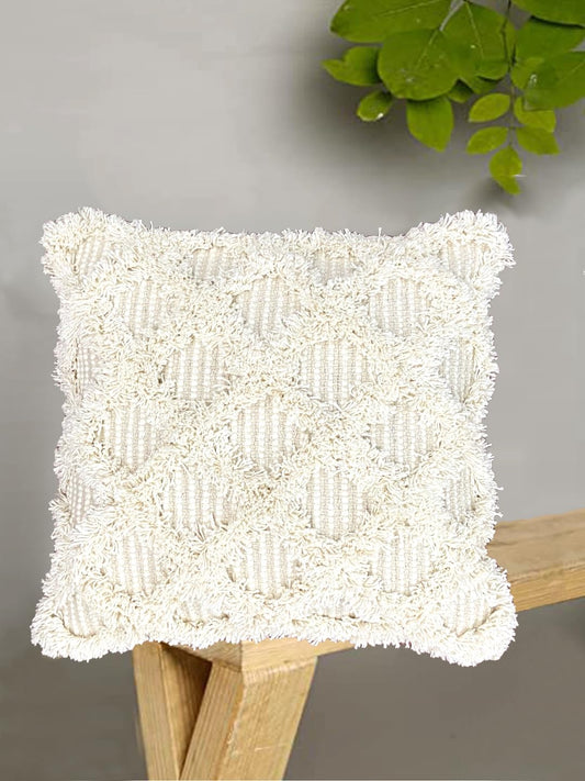 Jasmine Cream Cushion Cover 18"x18"